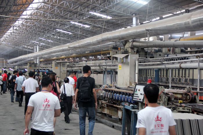 媒体记者团旅行pg电子游戏瓷砖肇庆生产基地