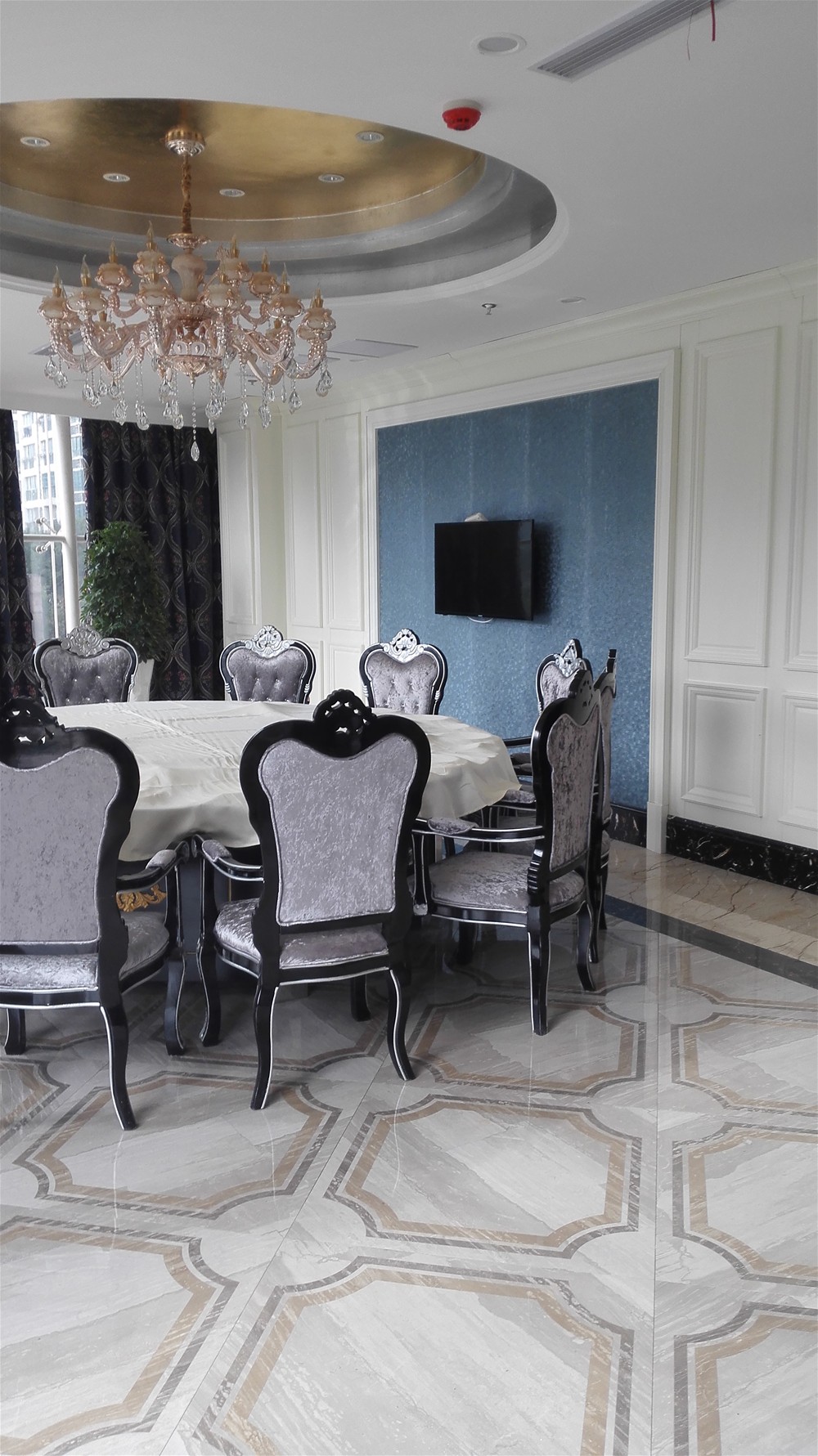 江苏盐城东林海岸大旅馆包间实景