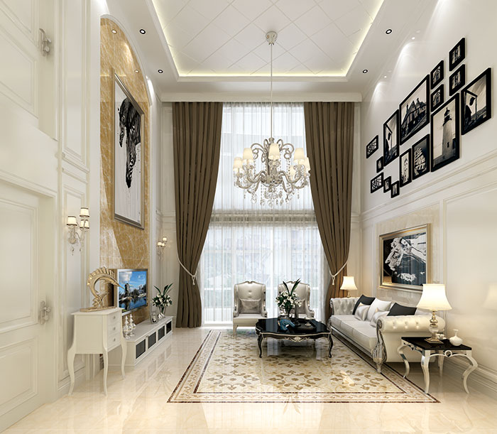 pg电子游戏瓷砖客厅KYP8055-KYP8055H效果图