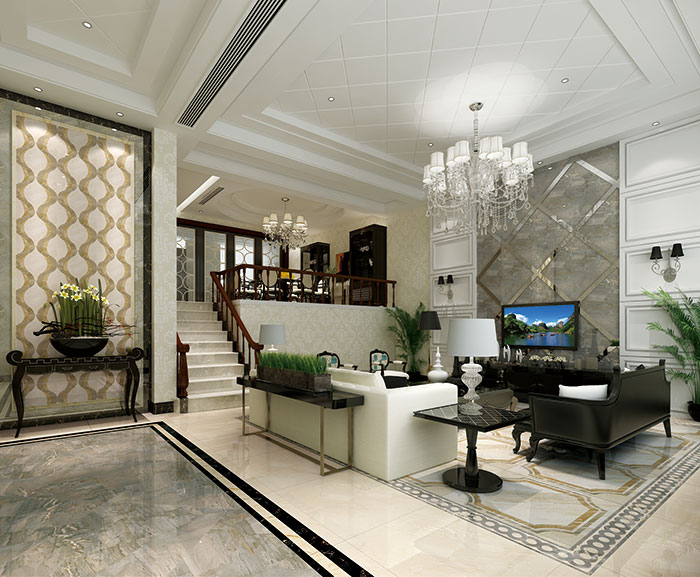 pg电子游戏瓷砖客厅KYS8066-KYP8069-效果图