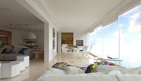 pg电子游戏大理石瓷砖土耳其?浅灰白KYS8089地面铺贴效果图