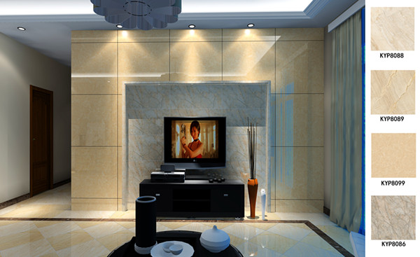 pg电子游戏瓷砖应用效果：：佛山季园和府115方现代气概户型装修效果鉴赏