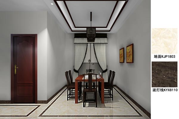 pg电子游戏瓷砖应用效果：徐州开元翡翠湾G户型装修效果鉴赏