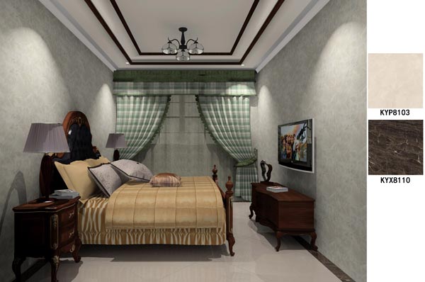 pg电子游戏瓷砖应用效果：大沥碧桂园·华府01户型装修效果鉴赏