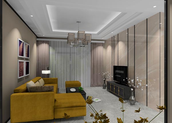 pg电子游戏家装：：：佛山灯湖华府133㎡现代简约装修效果鉴赏