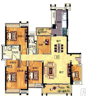 新中式气概将现代元素和古板元素连系在一起，，，以现代人的审美需求来打造富有古板韵味的事物，，，让古板艺术在当今社会获得合适的体现。本单位很巧妙的运用了9面通体大理石瓷砖罗马砂岩系列KA9M001浅灰，，，不起眼的灰色，，，内敛而蕴藉，，，与改良后的中式家具完善搭配，，，整个空间经典而雅致的复古风情，，，同时具备着现代的时尚感！！