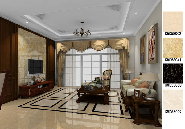 pg电子游戏家装：：：佛山保利紫山国际135㎡欧式气概装修鉴赏