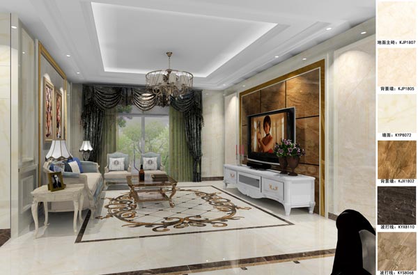 pg电子游戏家装：：：天津廊坊塞纳荣府148㎡简欧气概装修鉴赏