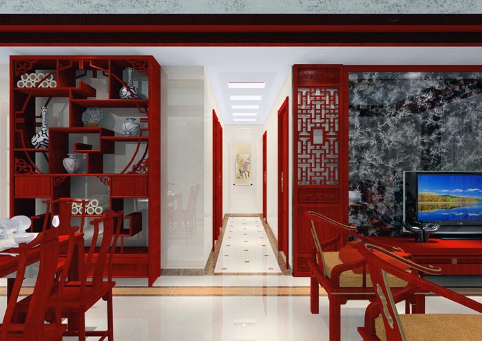 pg电子游戏家装：佛山合景新鸿基·泷景113㎡新中式装修效果鉴赏