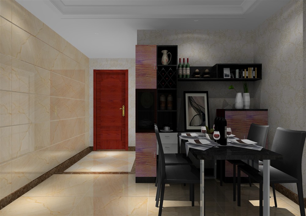 pg电子游戏家装：佛山丹灶桂丹颐景园74㎡简约现代装修效果鉴赏