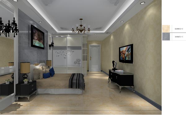 pg电子游戏家装：：：井冈山协调家园安顿小区130㎡欧式气概装修鉴赏