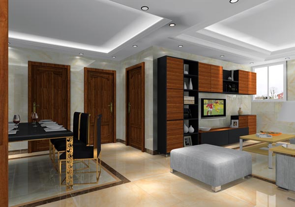 pg电子游戏家装：井冈山协调家园安顿小区130㎡简约气概装修鉴赏