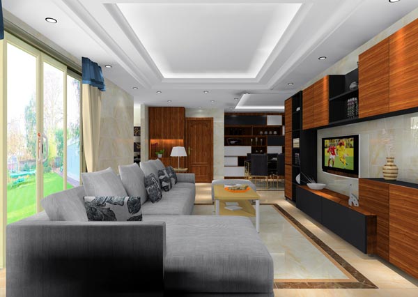 pg电子游戏家装：井冈山协调家园安顿小区130㎡简约气概装修鉴赏