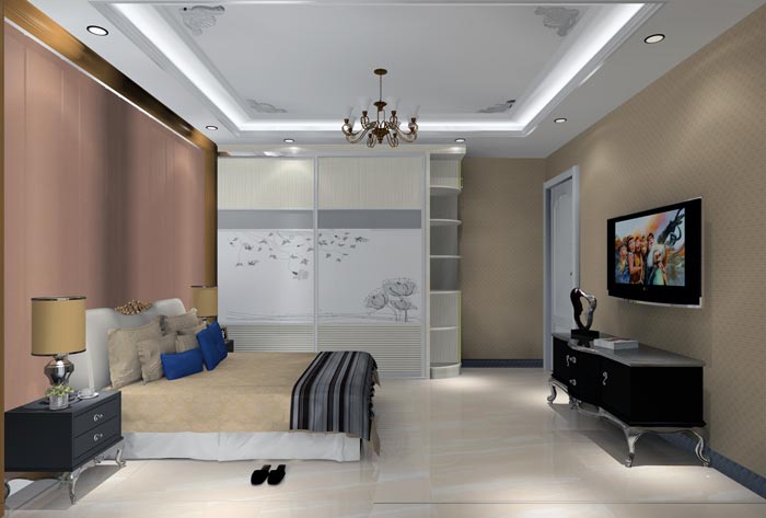 pg电子游戏家装：：：井冈山协调家园安顿小区130㎡简欧气概装修鉴赏