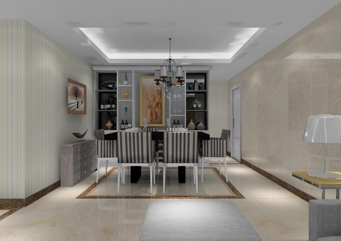 pg电子游戏家装：佛山狮山上林苑91㎡简约气概装修鉴赏