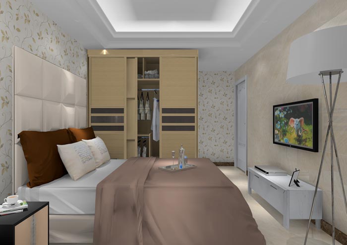 pg电子游戏家装：佛山狮山上林苑91㎡简约气概装修鉴赏