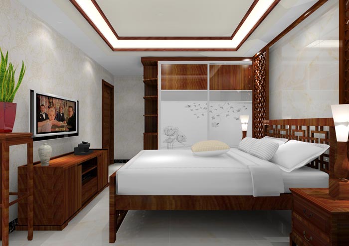 pg电子游戏家装：：佛山龙湖春江名城98㎡的中式气概装修鉴赏