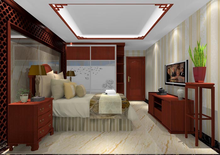 pg电子游戏家装：：：佛山佛山容桂颐澳花园112㎡的中式气概装修鉴赏