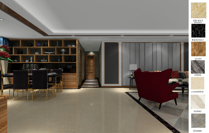 pg电子游戏家装：：成都中环丰锦205㎡的现代气概装修鉴赏