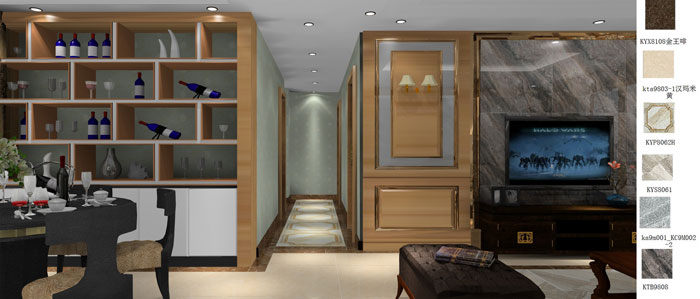 pg电子游戏家装：：成都中环丰锦155㎡的欧式气概装修鉴赏