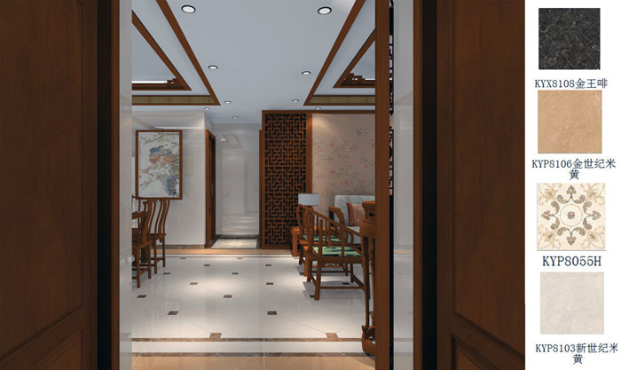 pg电子游戏家装：：：佛山禅城怡翠晋盛花园132㎡的中式气概装修鉴赏