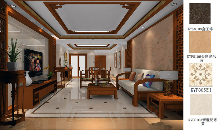 pg电子游戏家装：：：佛山禅城怡翠晋盛花园132㎡的中式气概装修鉴赏