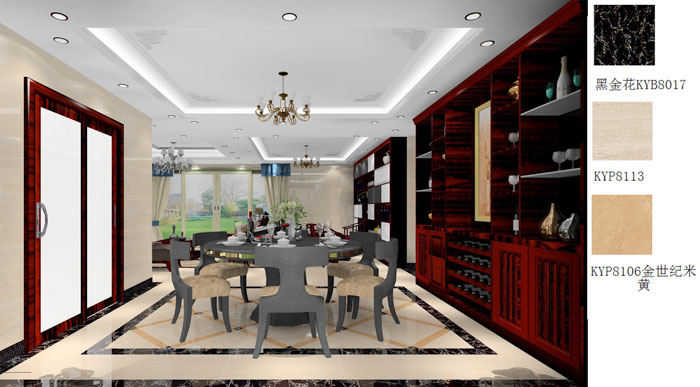 pg电子游戏家装：：：佛山禅城怡翠晋盛花园196㎡的欧式气概装修鉴赏