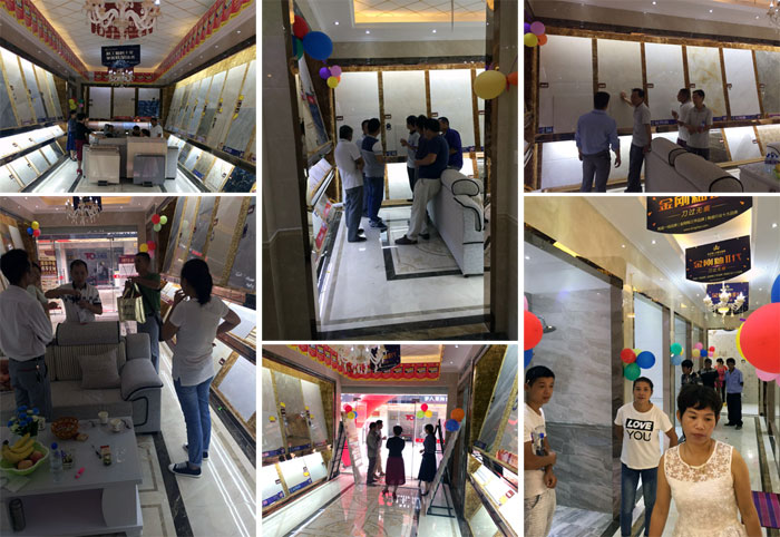 陶瓷一线品牌pg电子游戏瓷砖都昌店周年庆签简单直，，，喜报来袭