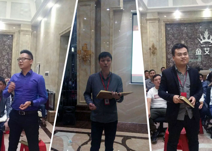 2017年11月2日晚，，生命不息，，学习不止pg电子游戏法定学习日，，11月全公司职员学习会圆满竣事，，一起分享《干法》，，乐于事情，，开心生涯，，纵然在灾祸中，，只要拼命事情，，就能带来不可思议的好运。。过好每一天，，就是乐成之道！