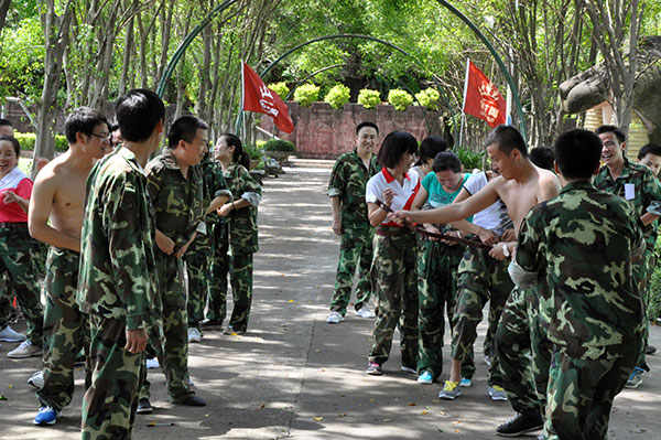 2013年8月pg电子游戏拓展训练