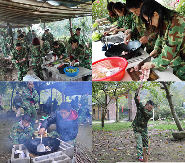 “生涯挑战·突破极限”野外生涯特训