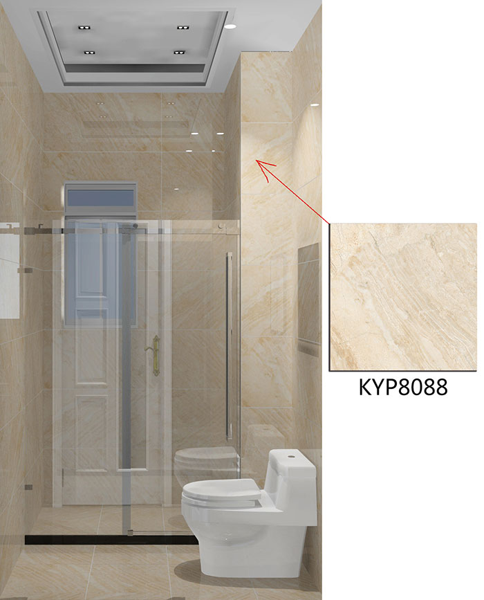 佛山美的花湾城装修案例浴室效果图