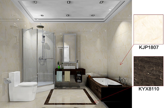 佛山万科·湖岸装修案例浴室效果图