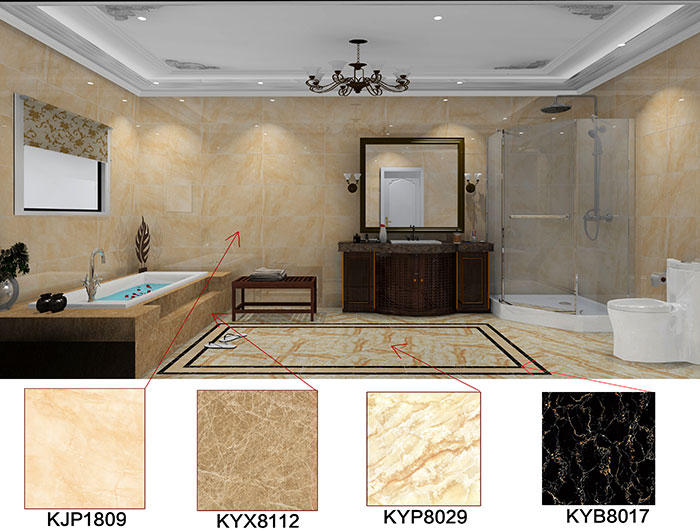 佛山万科·湖岸装修案例浴室效果图