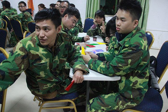 2017年2月13-15日，，pg电子游戏“虎狼道”户外拓展训练圆满竣事