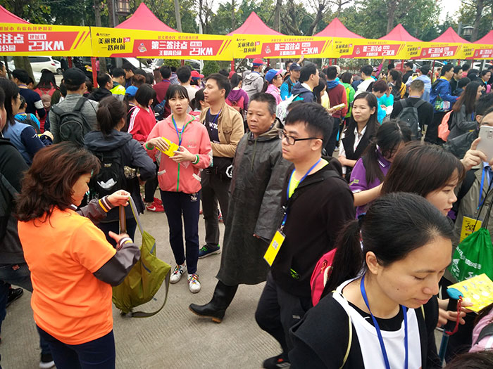 2017漂亮佛山50KM徒步